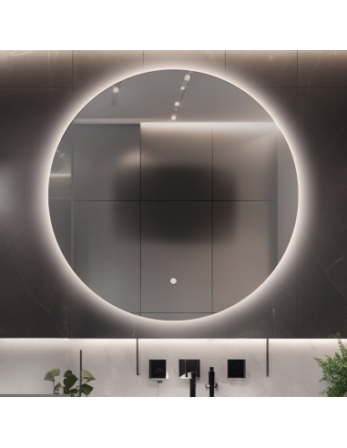 Badezimmerspiegel rund mit...