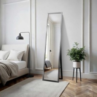 Standspiegel mit elegantem Holzrahmen für Garderobe - 2801 - Rahmenfarbe nach Wahl