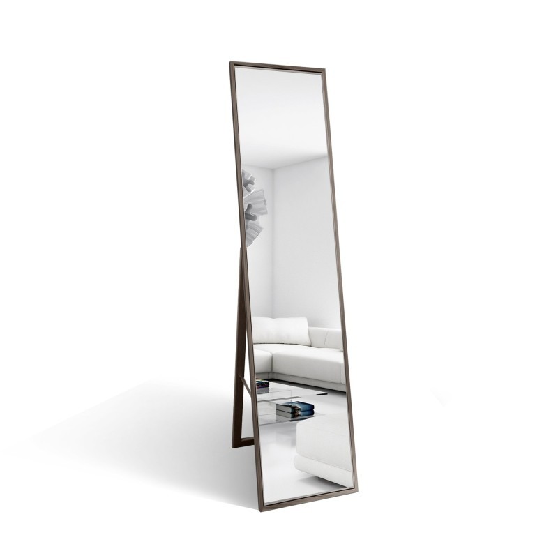 Standspiegel mit elegantem Holzrahmen für Garderobe - 2801 - Rahmenfarbe nach Wahl