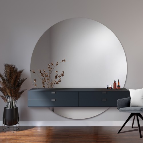 Badezimmerspiegel rund zweiteilig - WIRO