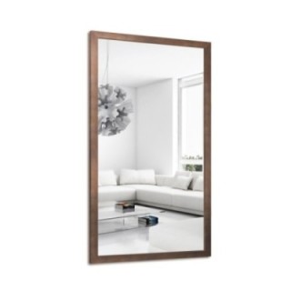Spiegel mit braunem Holzrahmen – 4505001