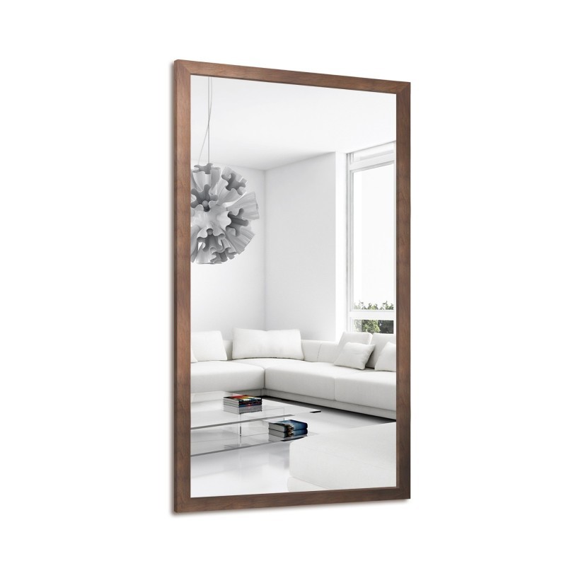Spiegel mit braunem Holzrahmen – 4505001