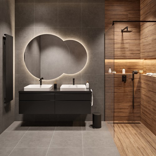 Badezimmer Spiegel Set - UNIVERSE LED