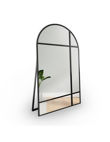 Halbovaler Spiegel im MDF-Rahmen - LOFTI II...