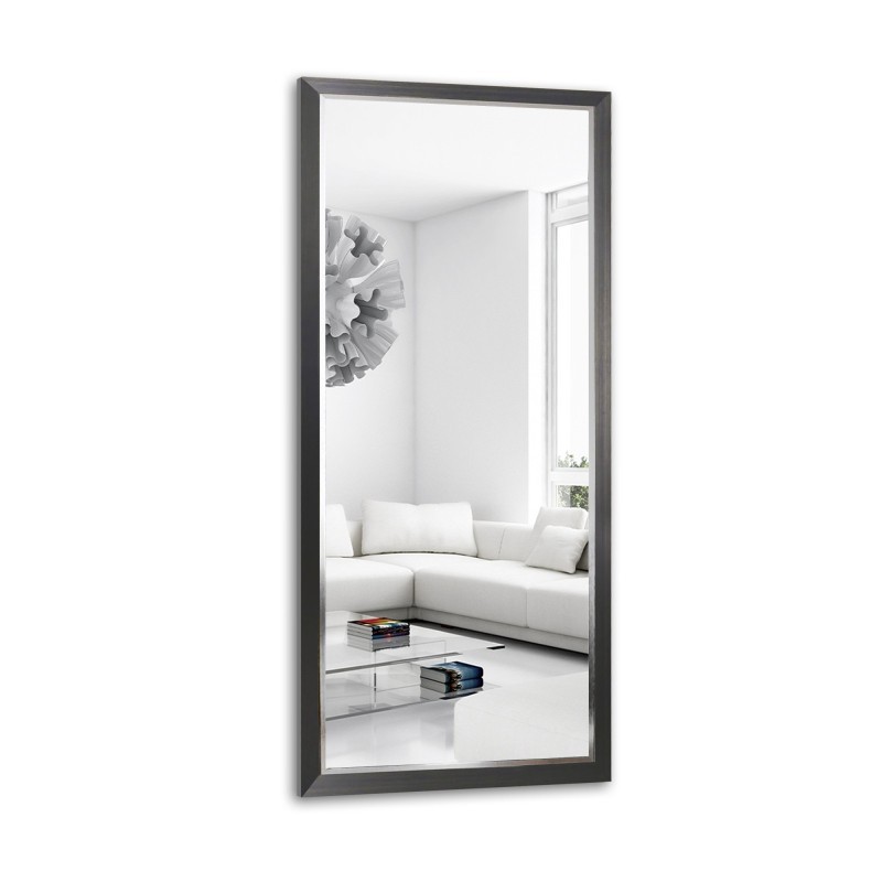 Spiegel mit elegantem Rahmen in Silber und Bronze - 5201002