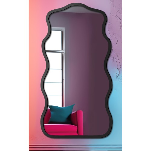 Unregelmäßiger Spiegel im Rahmen - BLOBS NEXUS 2
