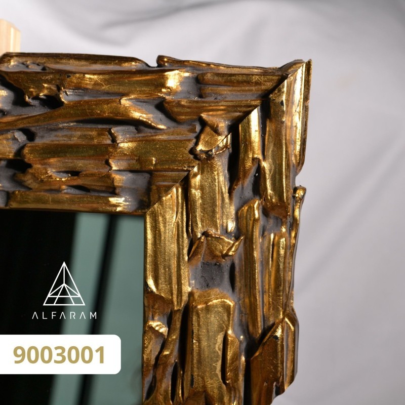 Luxuriöser Wandspiegel mit prächtigem Rahmen goldfarben - 9003001