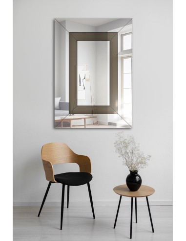 Dekospiegel in Glamouroptik zweifarbig - INES