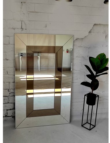 Dekospiegel in Glamouroptik zweifarbig - INES