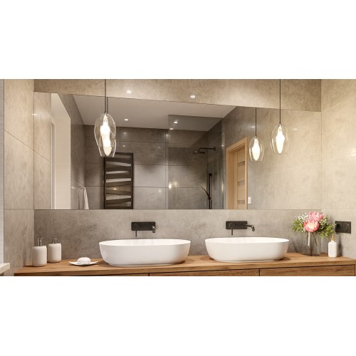 Badezimmerspiegel mit geschnittenem Rand -  NACH MAẞ MIT... 2