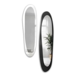 Set aus zwei Spiegeln mit Lacobel in unregelmäßiger Form - SECCO
