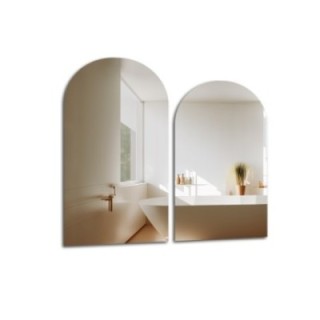 Set aus zwei halbovalen Badezimmerspiegeln - FRANK SET