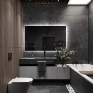 Intelligenter Badezimmerspiegel mit Beleuchtung - AGIS SMART LED