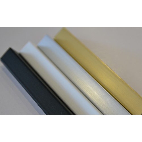 Spiegel in schwarzem Rahmen mit Beleuchtung - 1201 LED -... 2