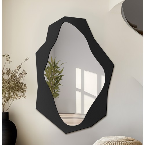 Dekorativer Spiegel in scharfer organischer Form mit... 2