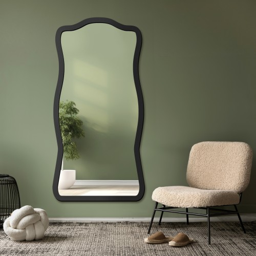 Unregelmäßiger Spiegel mit MDF-Rahmen - BLOBS TUTTI 2