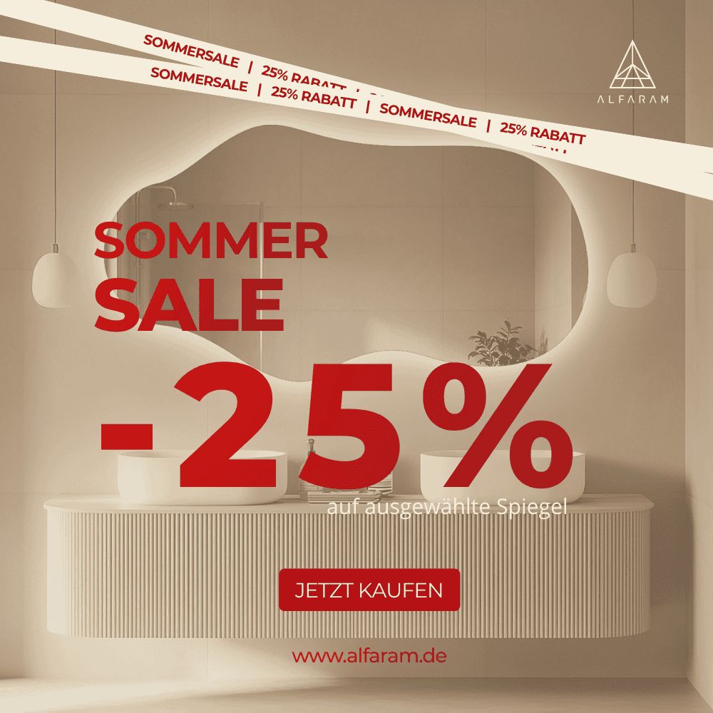SOMMERSALE BIS ZU -25 %!
