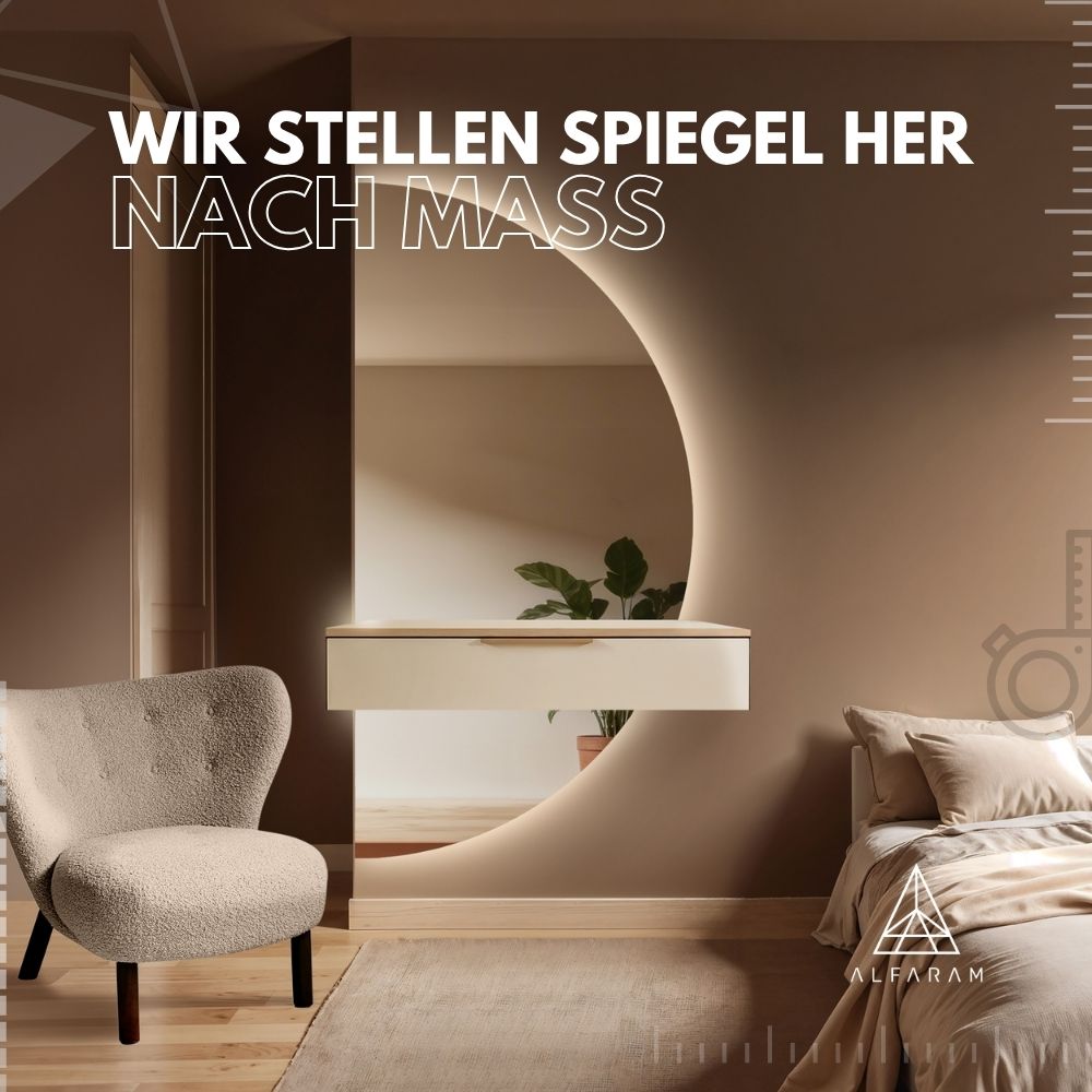 Wir fertigen Spiegel nach Maß