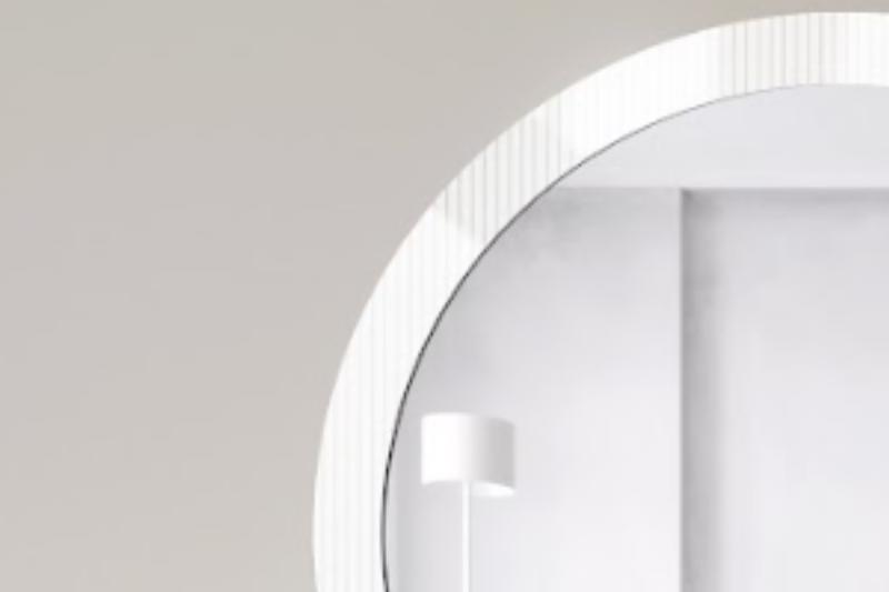 Ornamentglas – Weiß