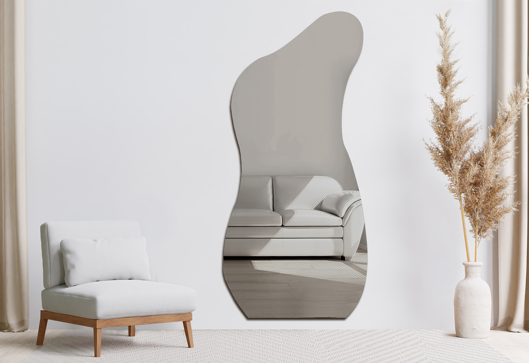 Spiegels zonder lijst – Moderne wandspiegels voor elk interieur