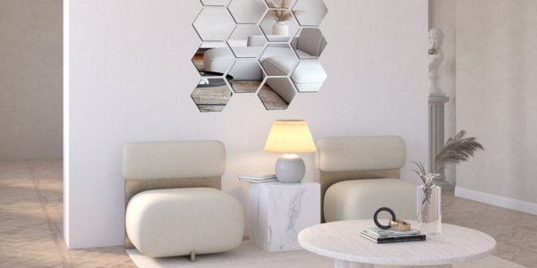 Spiegelfliesen in der Dekoration: von der Küche bis zum Schlafzimmer