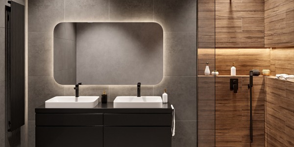 Spiegel ohne Rahmen - minimalistisch und modern